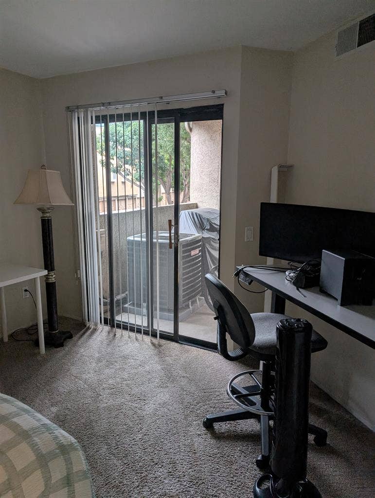 Master bedroom with private bath