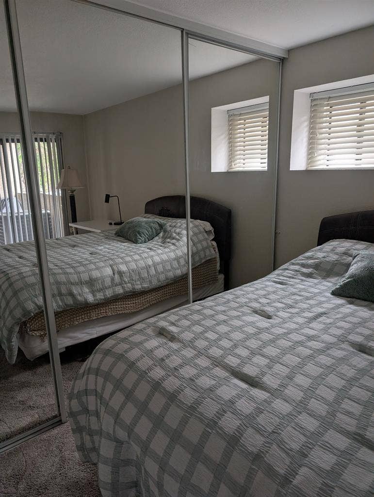 Master bedroom with private bath