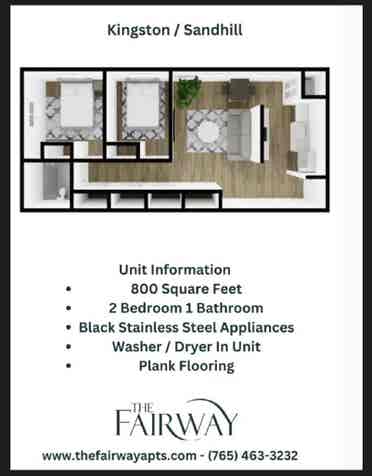 Room for rent at the Fairway!
