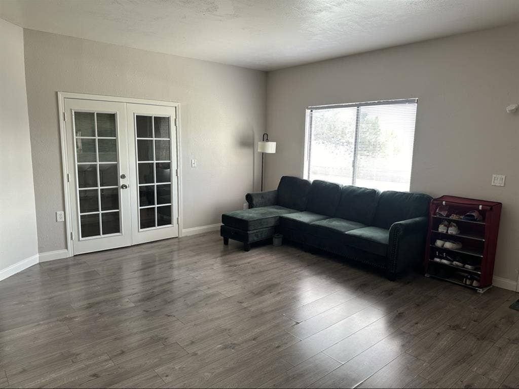 One bedroom with own bathroom