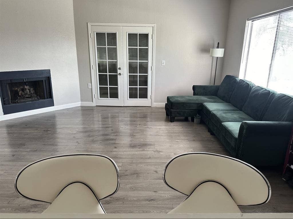One bedroom with own bathroom
