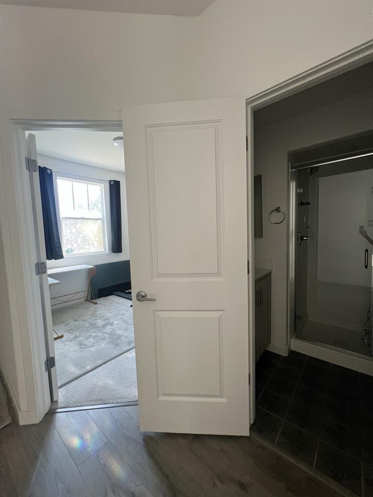 Furnitured Bedroom with Bathroom
