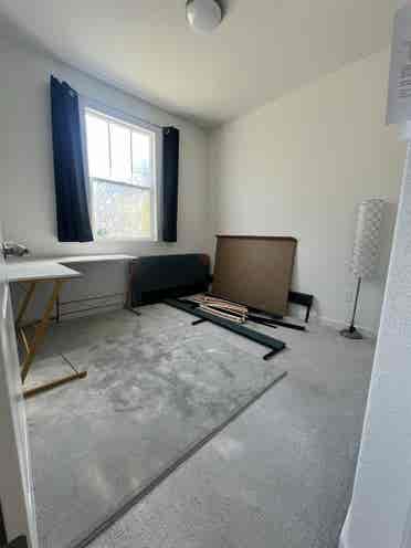 New home, one bedroom open