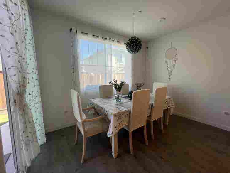 New home, one bedroom open