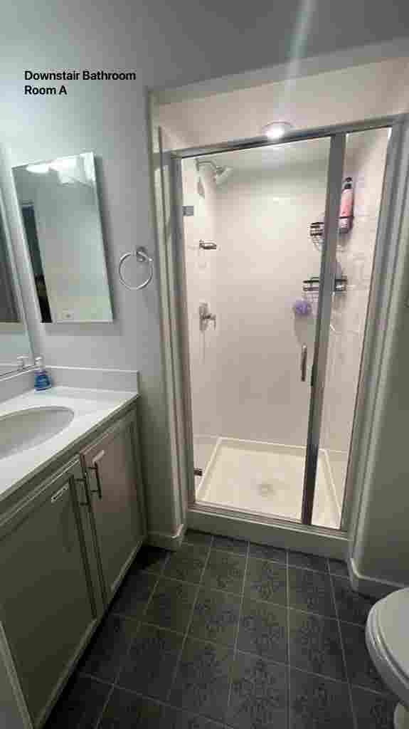 New home, one bedroom open