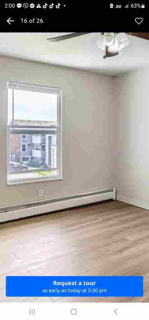 Large bath condo  for rent