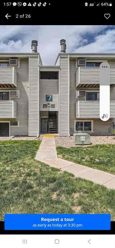Large bath condo  for rent