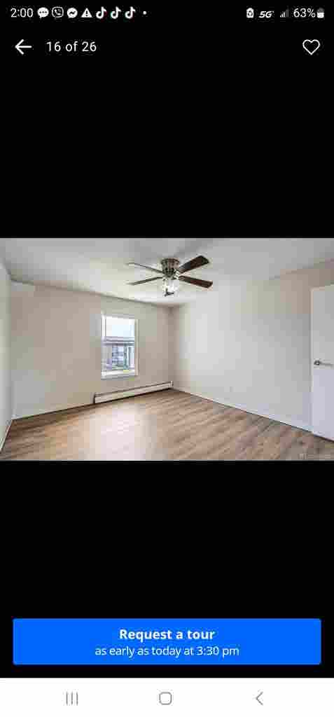 Large bath condo  for rent