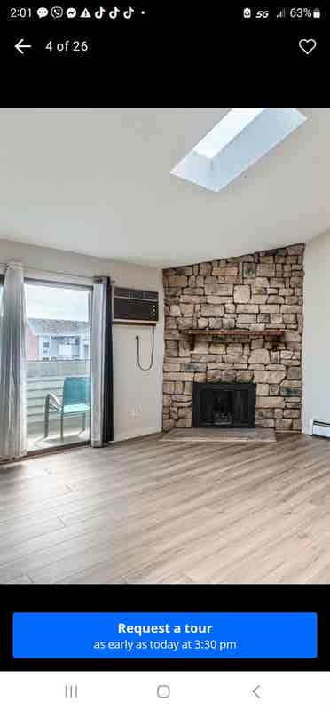 Large bath condo  for rent
