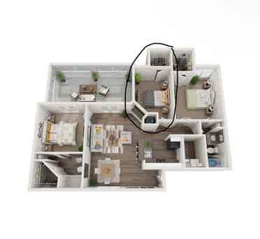 1 bedroom available! Female only!