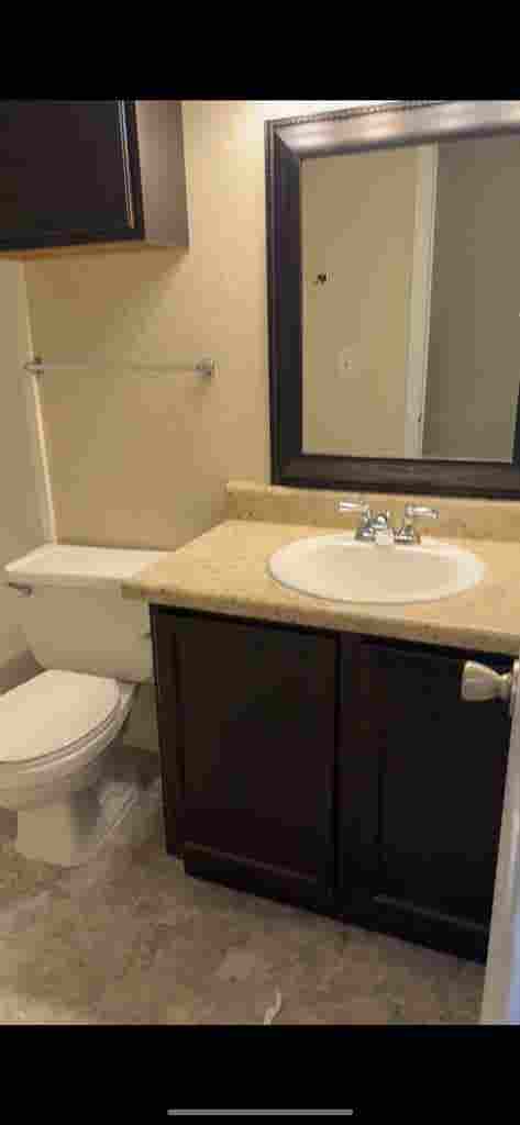 Private bedroom and
 bathroom