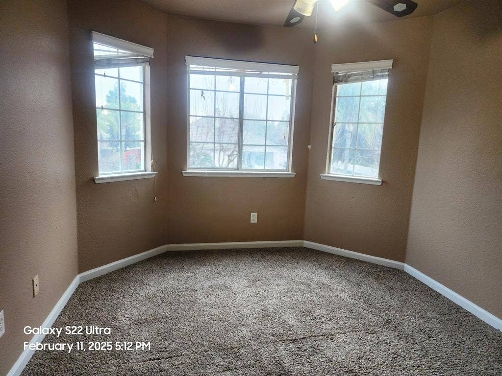 3 separate unfurnished room