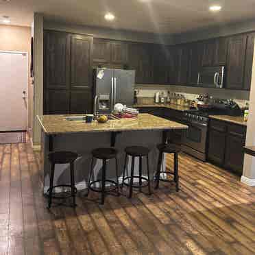 Large Furnished room month townhome