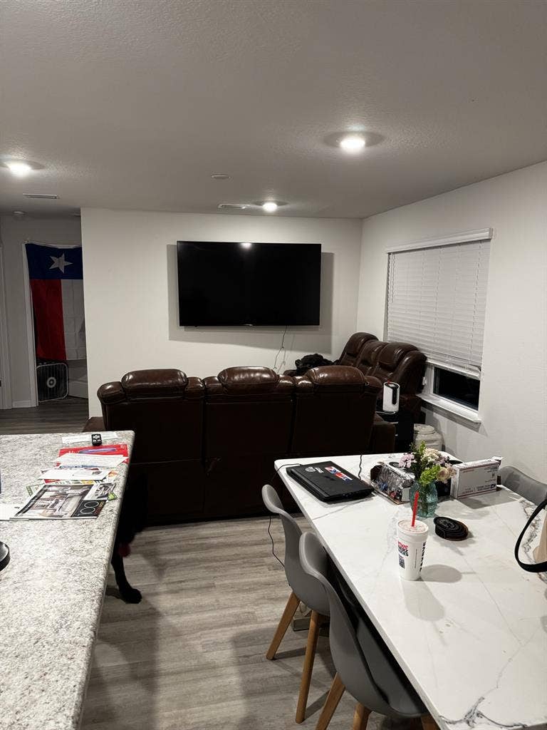 Move in ready w/ utilities.