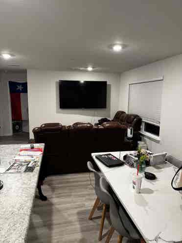 Move in ready w/ utilities.