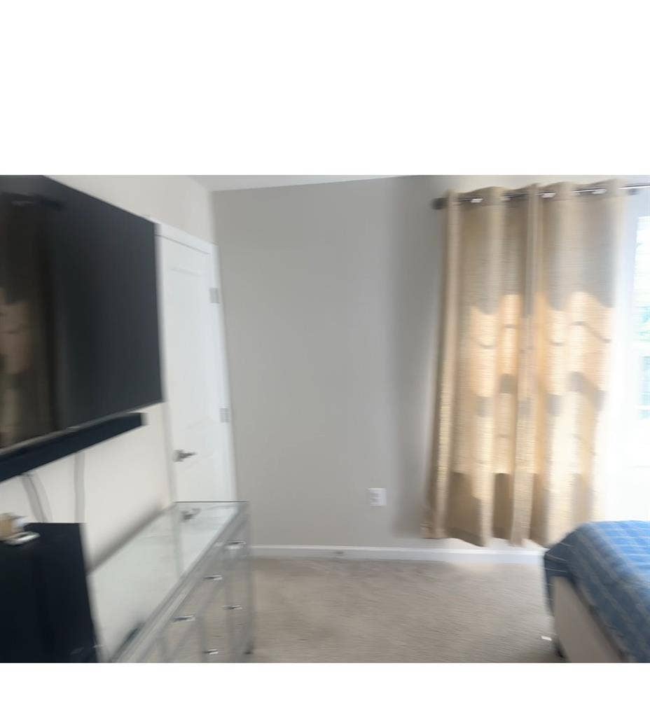 Master suite with own bathroom