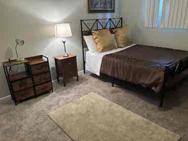 Furnished room in Brea. Women only