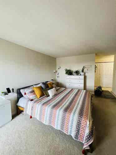 Master bedroom in North Bethesda