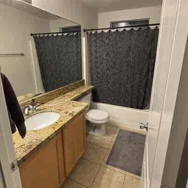 Private furnished room + bathroom!