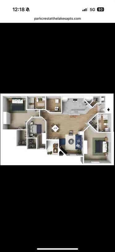 Unfurnished room for rent