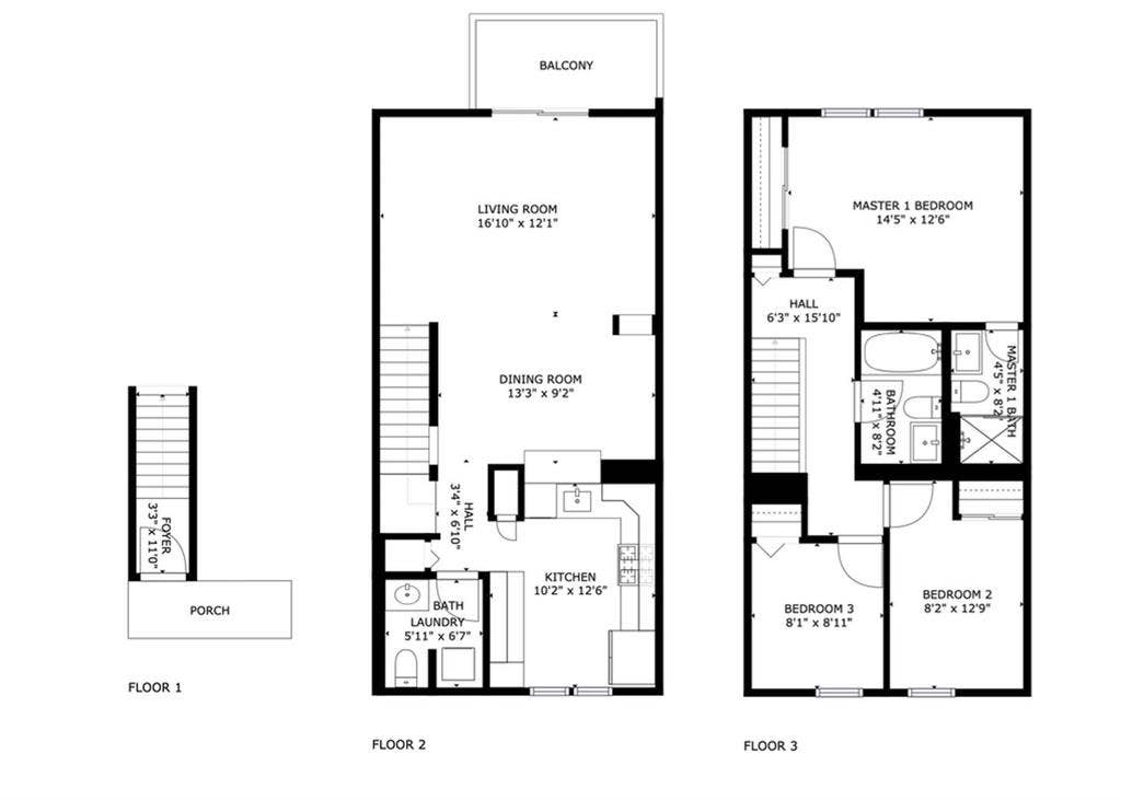 3 BR in Washington