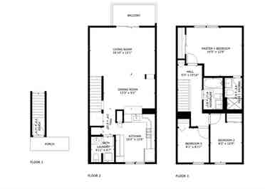 3 BR in Washington