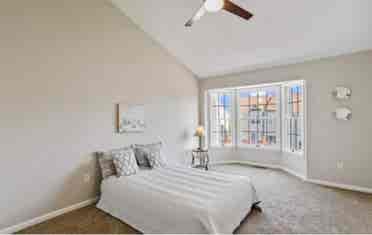 Master bedroom w/ private bathroom