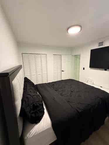1 bedroom with bathroom