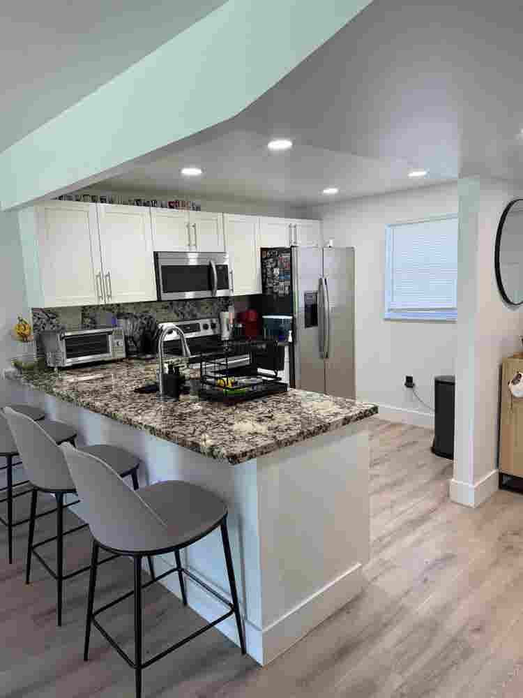 1 bedroom with bathroom