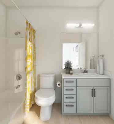 Private room and bathroom