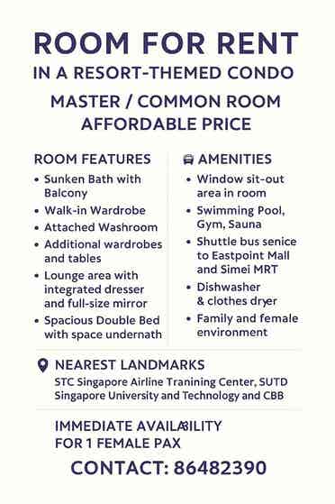 Room for rent