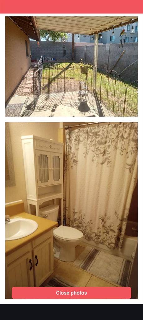 Master bedroom open