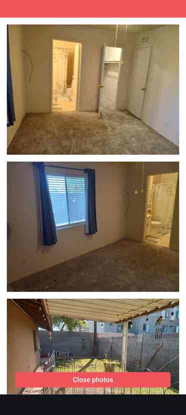 Master bedroom open