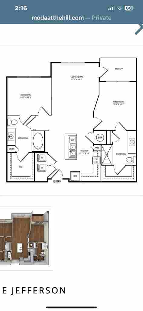 Sublease through May
