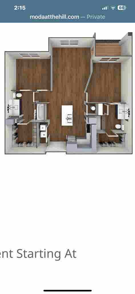 Sublease through May