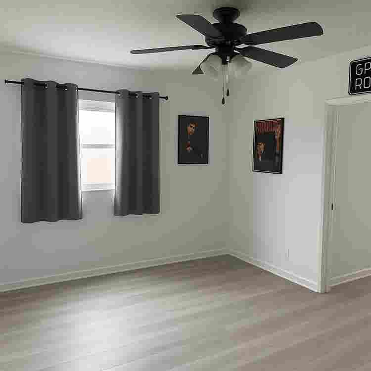 Room with bathroom