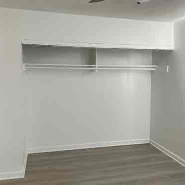 Room with bathroom