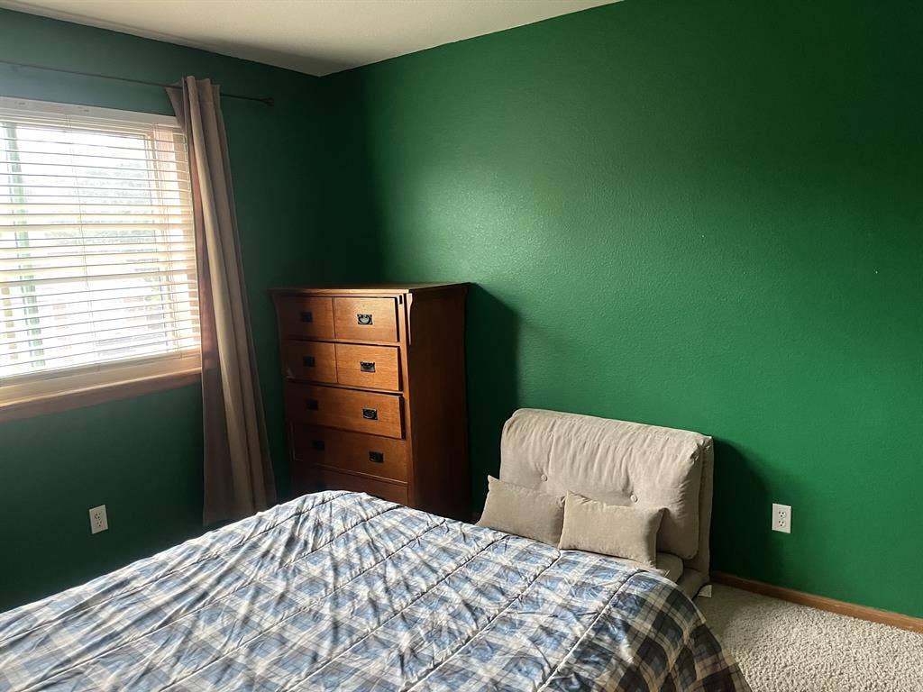 Nice bedroom and bath