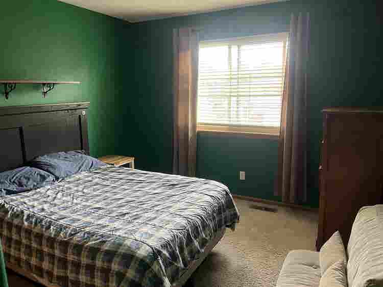 Nice bedroom and bath