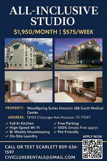 Extended Stay Studio | $