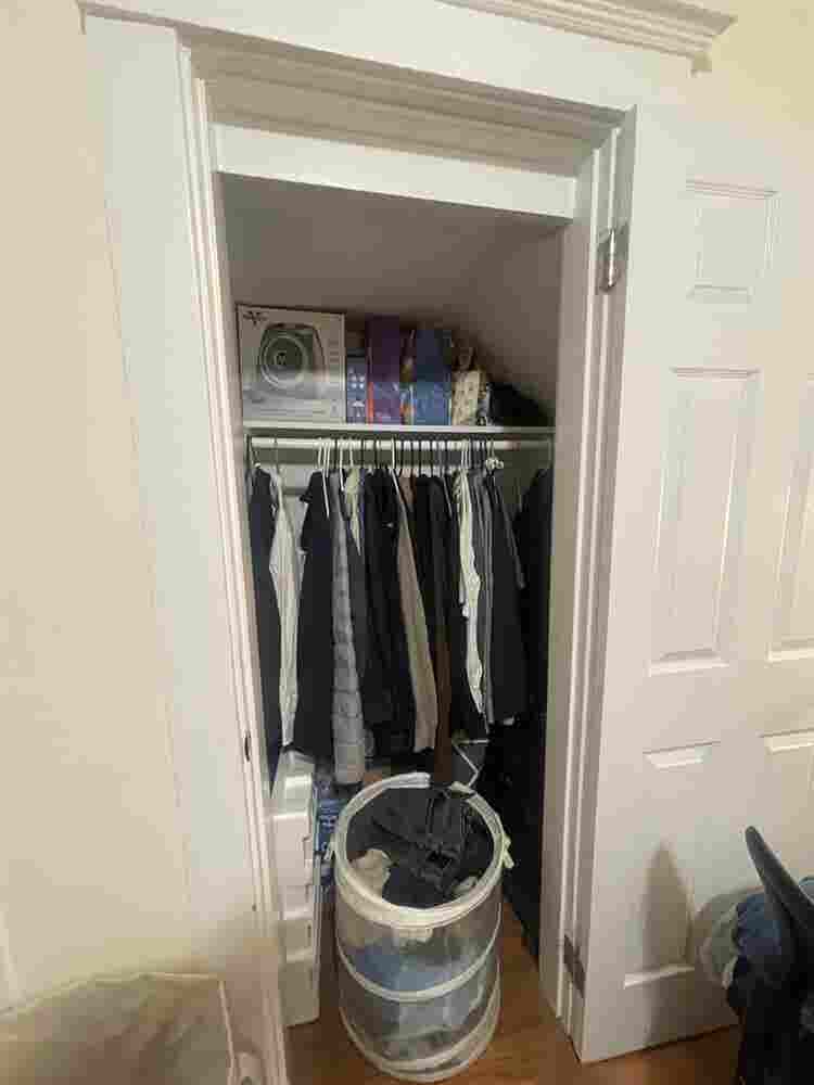 Room with two closets in Allston