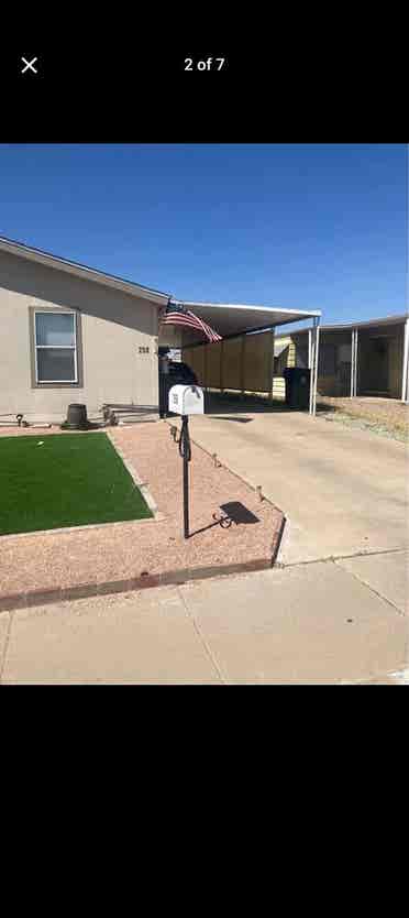 Mobile home 
Renting out 2 bedrooms