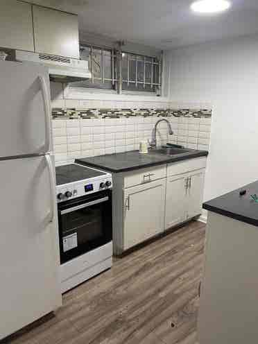 Furnished basement unit