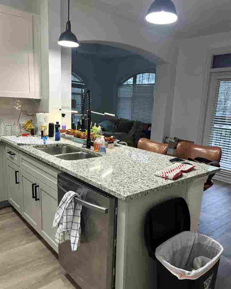 Large, furnished bedroom w/ ensuite