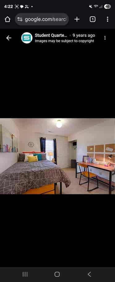 Student Quarters room for rent