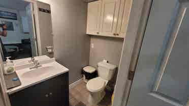 1BR for rent in a 2BR basement