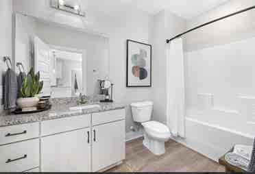 Private bed and bath