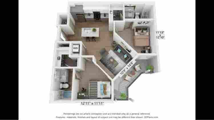 Penthouse for Sublease