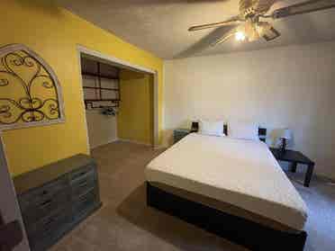 Large Private Room and Bathroom