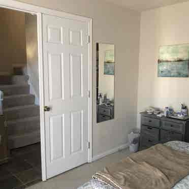 Large Private Room and Bathroom